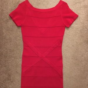 Tata Jolie red bodycon dress